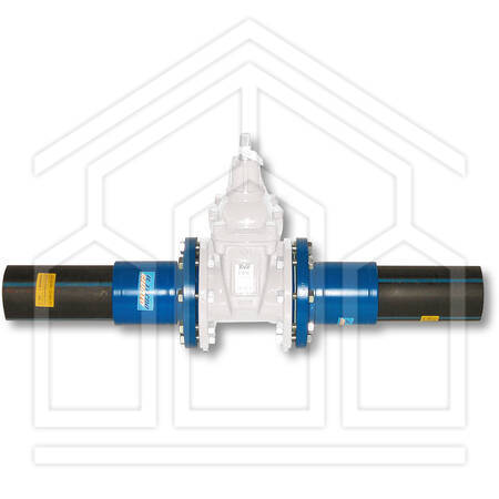 TECNOGIUNTO A FLANGIA FISSA - DN 4" - PE-D 110 mm