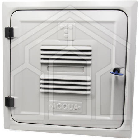 CASSETTA ANTIGELIVA PER 2 CONTATORI ACQUA - 685 x 685 x 240 mm