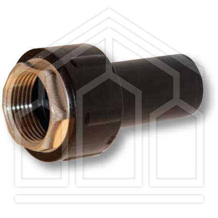 RACCORDO DI TRANSIZIONE PE-AD/OTTONE - 1/2"