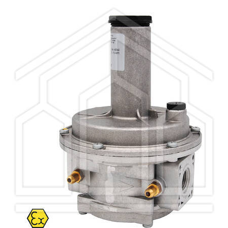 REGOLATORE DOPPIA MEMBRANA A CHIUSURA CON FILTRO Mod. FRG/2MC - attacchi 2" FF