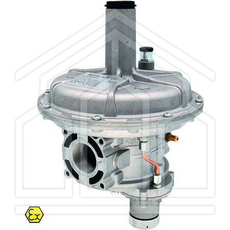 REGOLATORE DI PRESSIONE A DOPPIA MEMBRANA MONOSTADIO Mod. RG/2MB-Z - attacchi 1" 1/2 FF