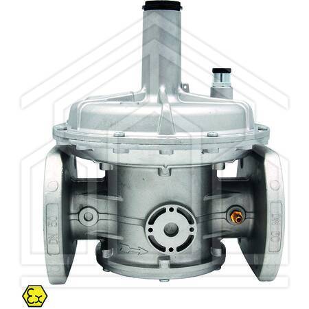 REGOLATORE DI PRESSIONE A DOPPIA MEMBRANA MONOSTADIO Mod. RG/2MB-S - attacchi DN 80 PN 16