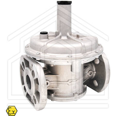 REGOLATORE DOPPIA MEMBRANA A CHIUSURA CON FILTRO Mod. FRG/2MC - attacchi DN 32 PN 16