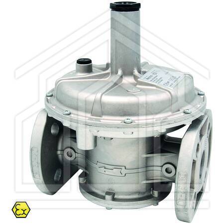 REGOLATORE DOPPIA MEMBRANA A CHIUSURA CON FILTRO Mod. FRG/2MC - attacchi DN 50 PN 16