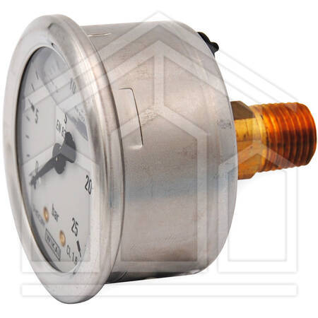 MANOMETRO PER GRUPPO DI SERVIZIO - DN50 - attacco laterale