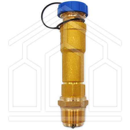 VALVOLA DI CARICO PER SERBATOI Mod. VRN/20 - IN 1" 1/4 NPT OUT 1" 3/4" ACME