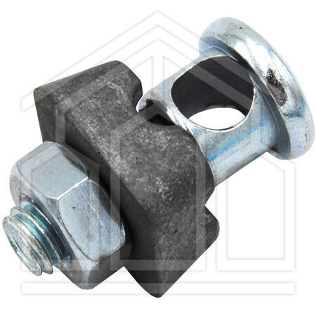 MORSETTO PER PALO TERRA RAMATO