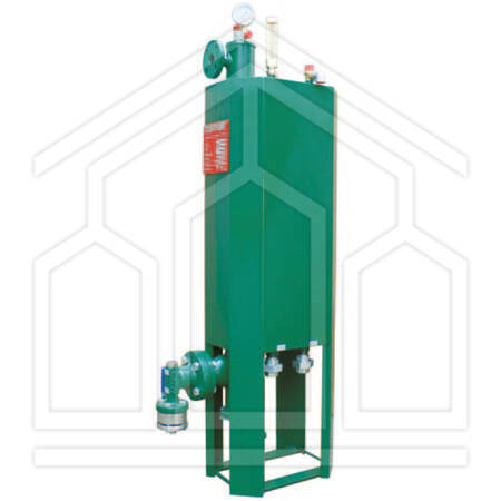 VAPORIZZATORE PER GPL AD ACQUA Mod. FEED-OUT - PORTATA 200 kg/h