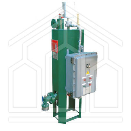 VAPORIZZATORE PER GPL ELETTRICO Mod. FEED-OUT - PORTATA 300 kg/h - RESISTENZA 48 kW