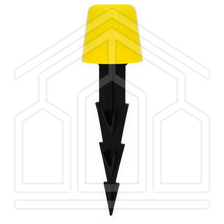 PICCHETTO SEGNALAZIONE PER IMPIANTO GPL - H 150 mm