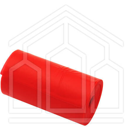 BENDA IN PVC - H 100 mm x 25 m - ROSSA