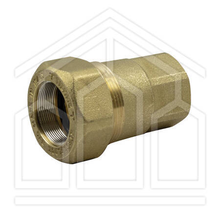 1592 RAC DIRITTO F STEEL BLOCK TUBO FERRO  1"1/2