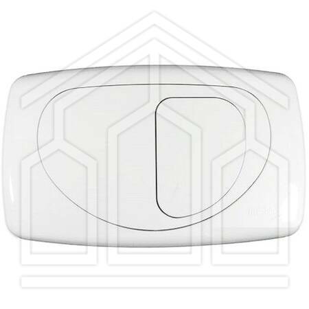 PLACCA BIANCA P/CASSETTA HIDROBOX DUAL EVOLUTION