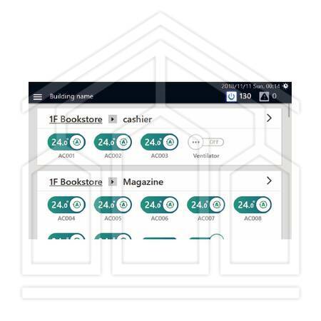 Comando Centralizzato Touch Screen 256 U.I. + Software per gestione remota