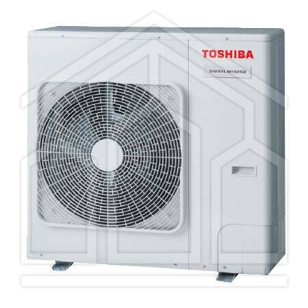 Unità esterna inverter in pompa di calore Digital Inverter serie 1 con R32 3PH