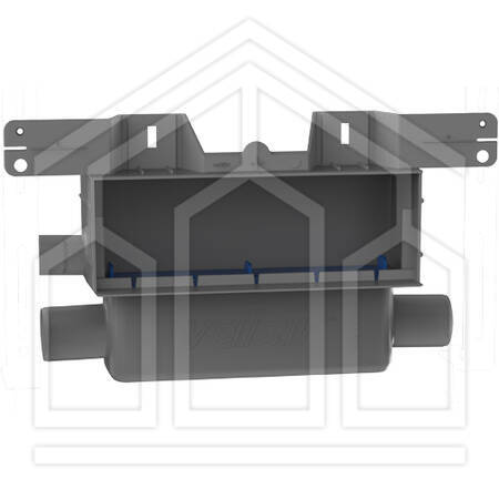 BARCODE GRIGLIA CROMO LUCIDO 700x55mm