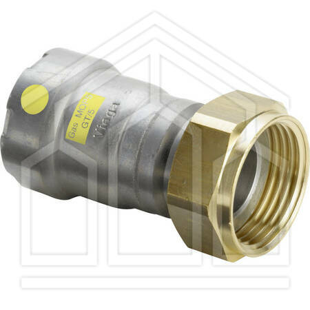 Bocchettone 1x1 3/8,mod.4661,acciaio/zincato