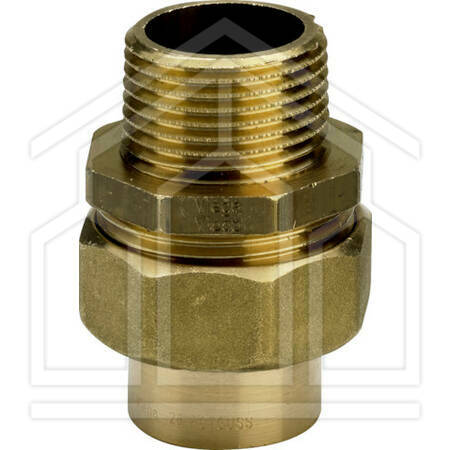 Bocchettone 22x3/4,mod.94343G,bronzo/lucido
