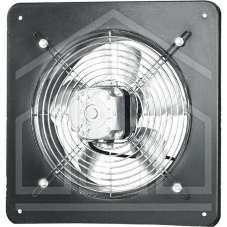ELP 204 M - ventilatore elicoidale industriale monofase, motore AC a rotore esterno, girante con pale in alluminio stampato