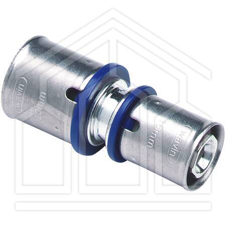RACCORDO DIRITTO INTERMEDIO RIDOTTO TIGRIS M1 ø63x40 PRESSARE