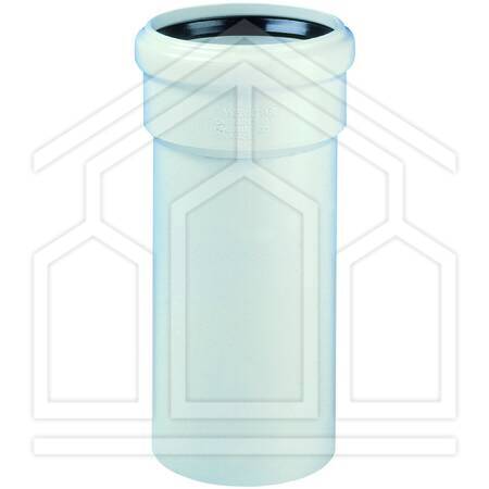 TUBO CON UN BICCHIERE WAVIN AS DN100 L.0,50m