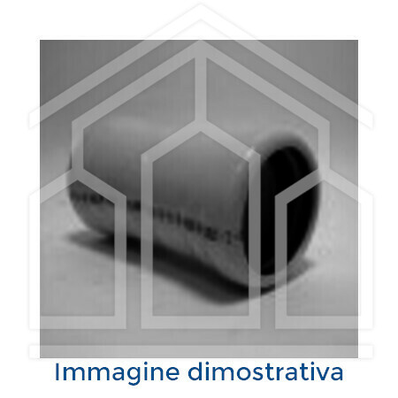 RACCORDO TRANSIZIONE DIRITTO POLIETILENE/ACCIAIO RIVESTITO NERO ø25x3/4"