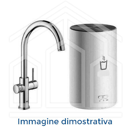 GROHE BLUE PURE EUROSMART 30499 MISCELATORE LAVELLO CON SISTEMA FILTRANTE BOCCA C CROMO