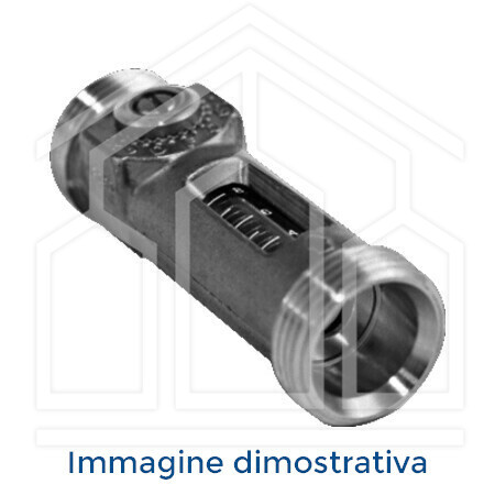 123 FLUSSIMETRO PVC-U/EPDM ø32 100-1000l/h INCOLLAGGIO
