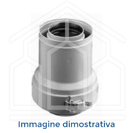 PROLUNGA COASSIALE MASCHIO/FEMMINA ø60/100 L.1000mm