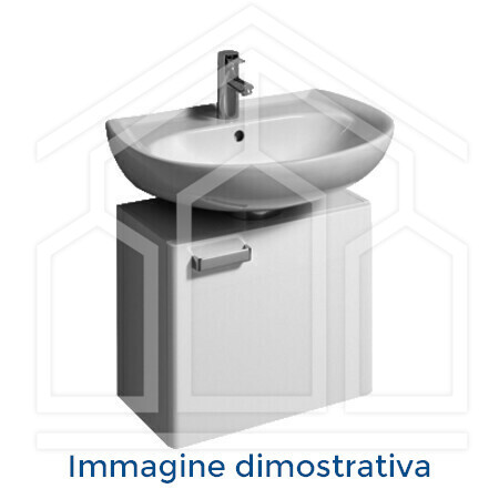 CUBIKA PER BLOOM 120 BASE SOSPESA CON 2CASSETTI BIANCO