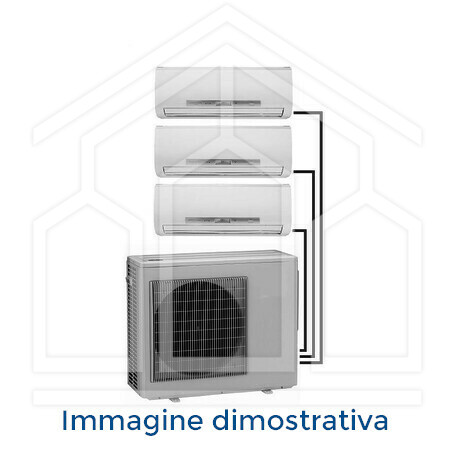 Climate 5000 MS 18 OUE UNITA' ESTERNA 18000Btu/h MULTISPLIT