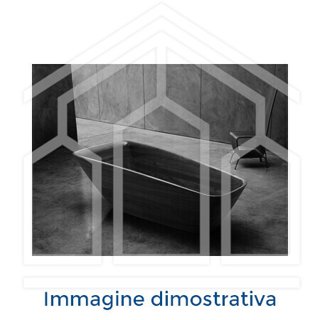 VYTHOS VASCA BIPOSTO SENZA IDROMASSAGGIO CON PIEDINI 1800x900 ACRILICO BIANCO