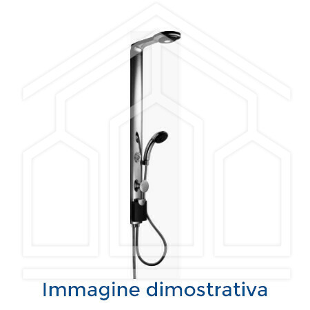 ZCOL600 MINI MASTER COLONNA DOCCIA CON SK168R CROMATO